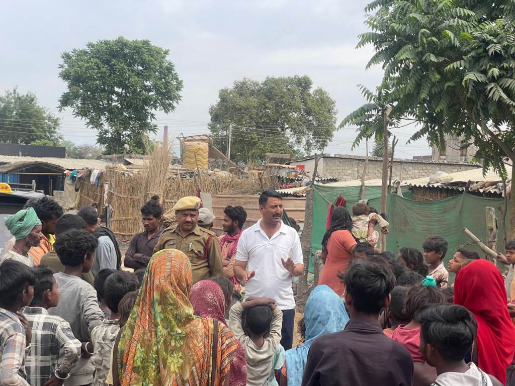 Migrant Workers in Village Bathu Sensitized on Fire Safety